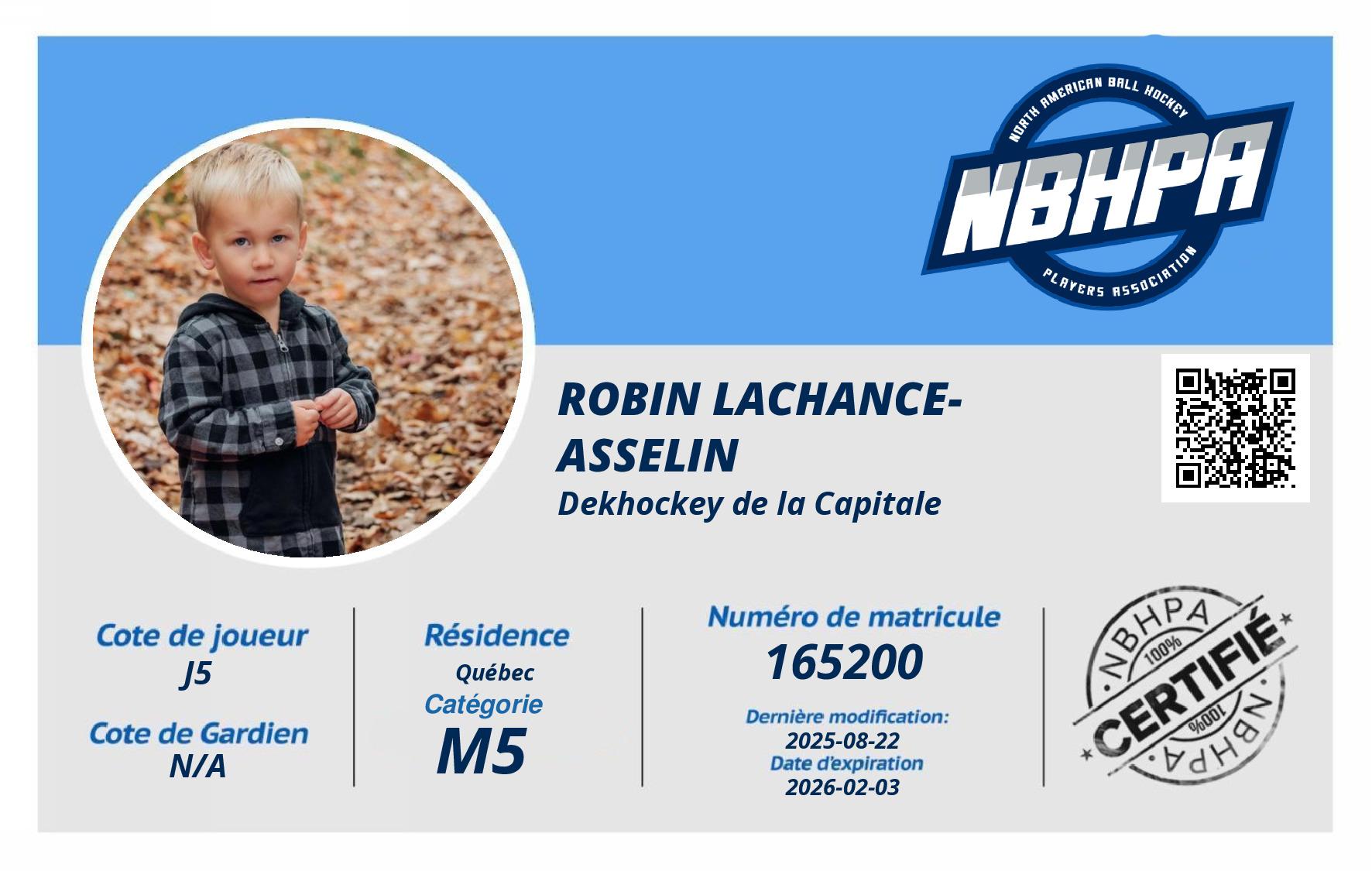 Robin Lachance-Asselin