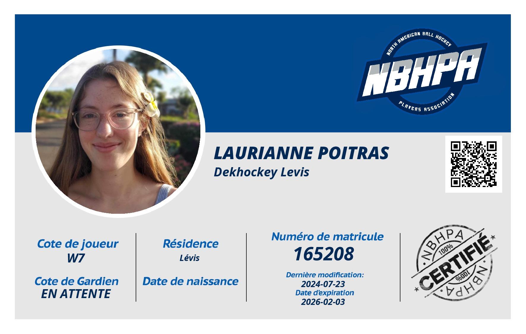 Laurianne Poitras