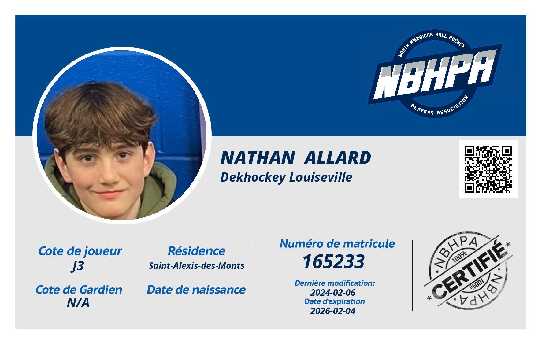Nathan  Allard
