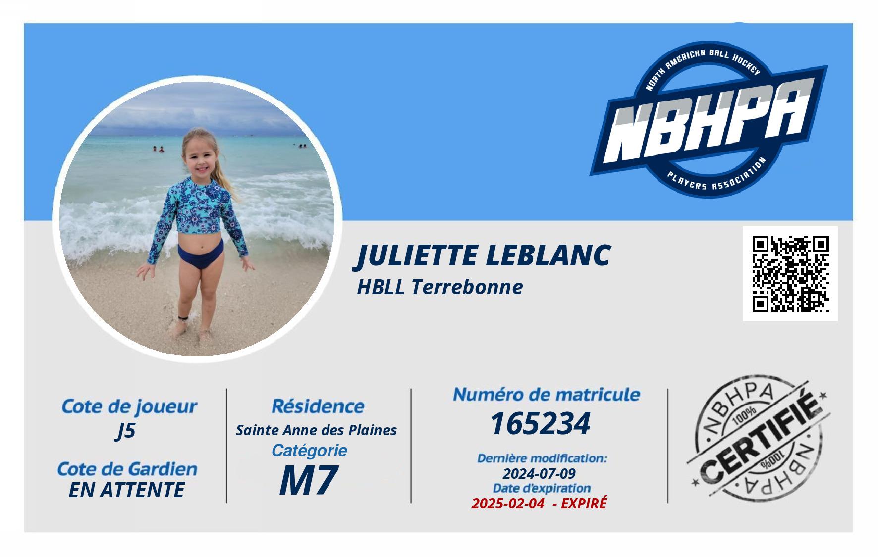 Juliette Leblanc 