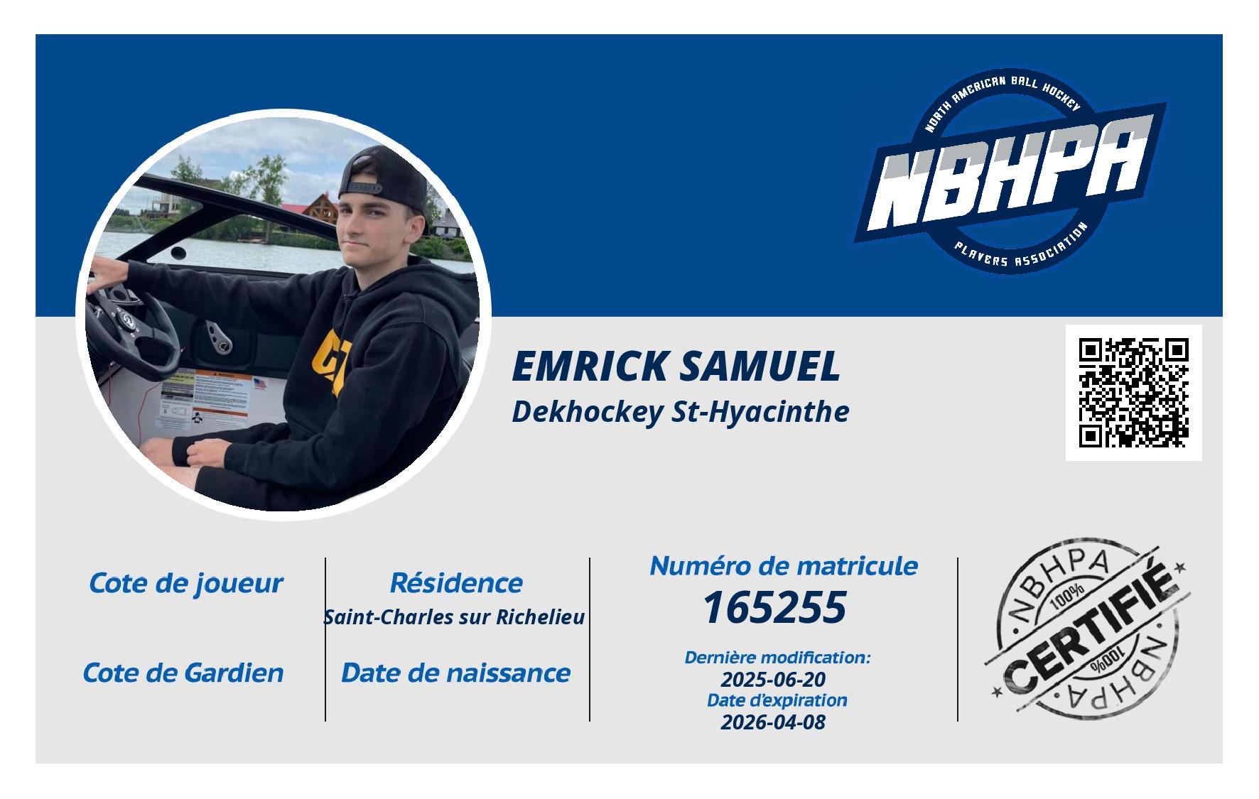 Emrick Samuel