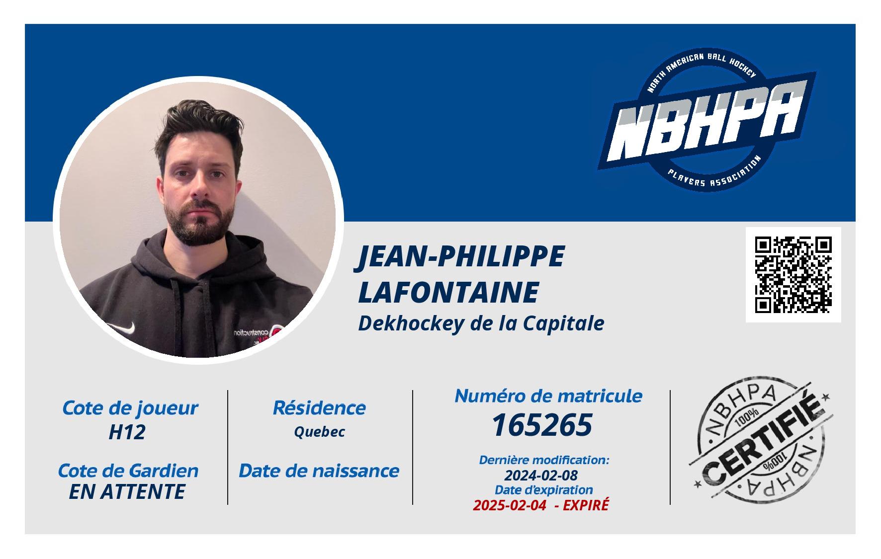 Jean-philippe Lafontaine