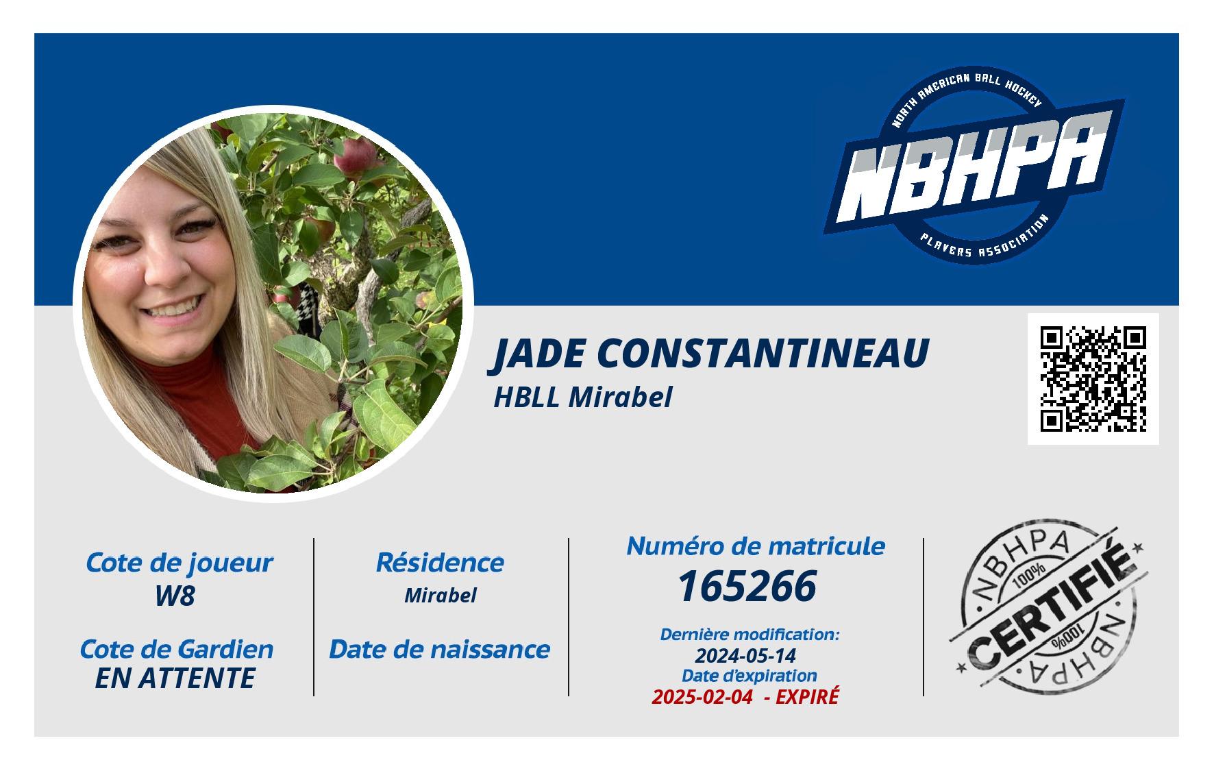 Jade Constantineau
