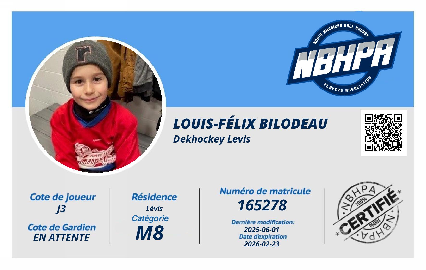 Louis-Félix Bilodeau