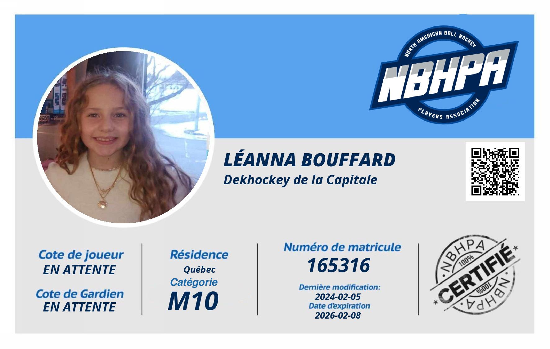 Léanna Bouffard