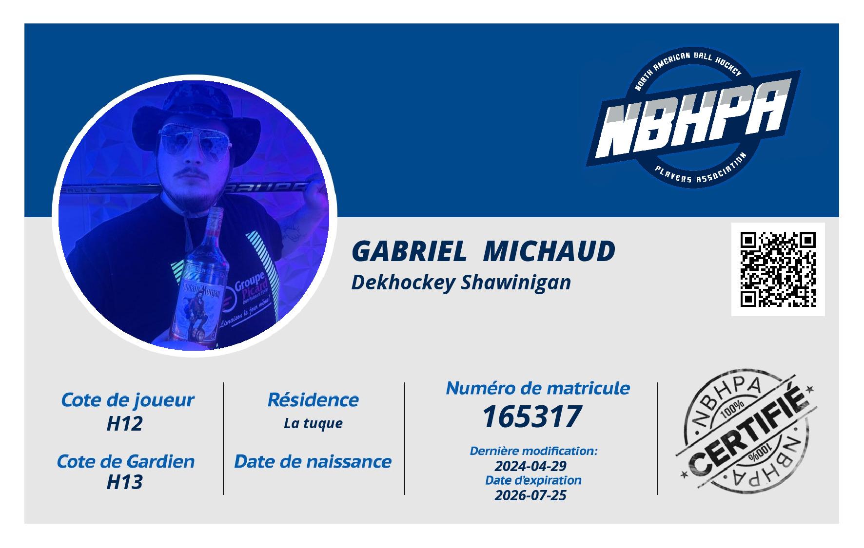 Gabriel  Michaud 