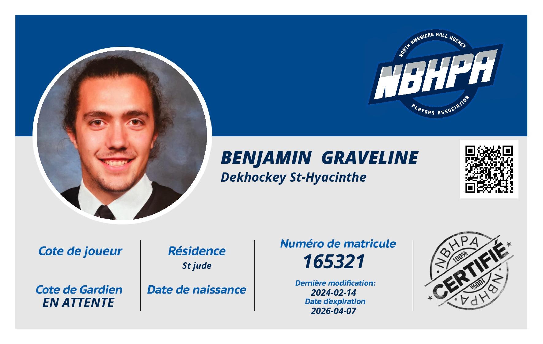 Benjamin  Graveline