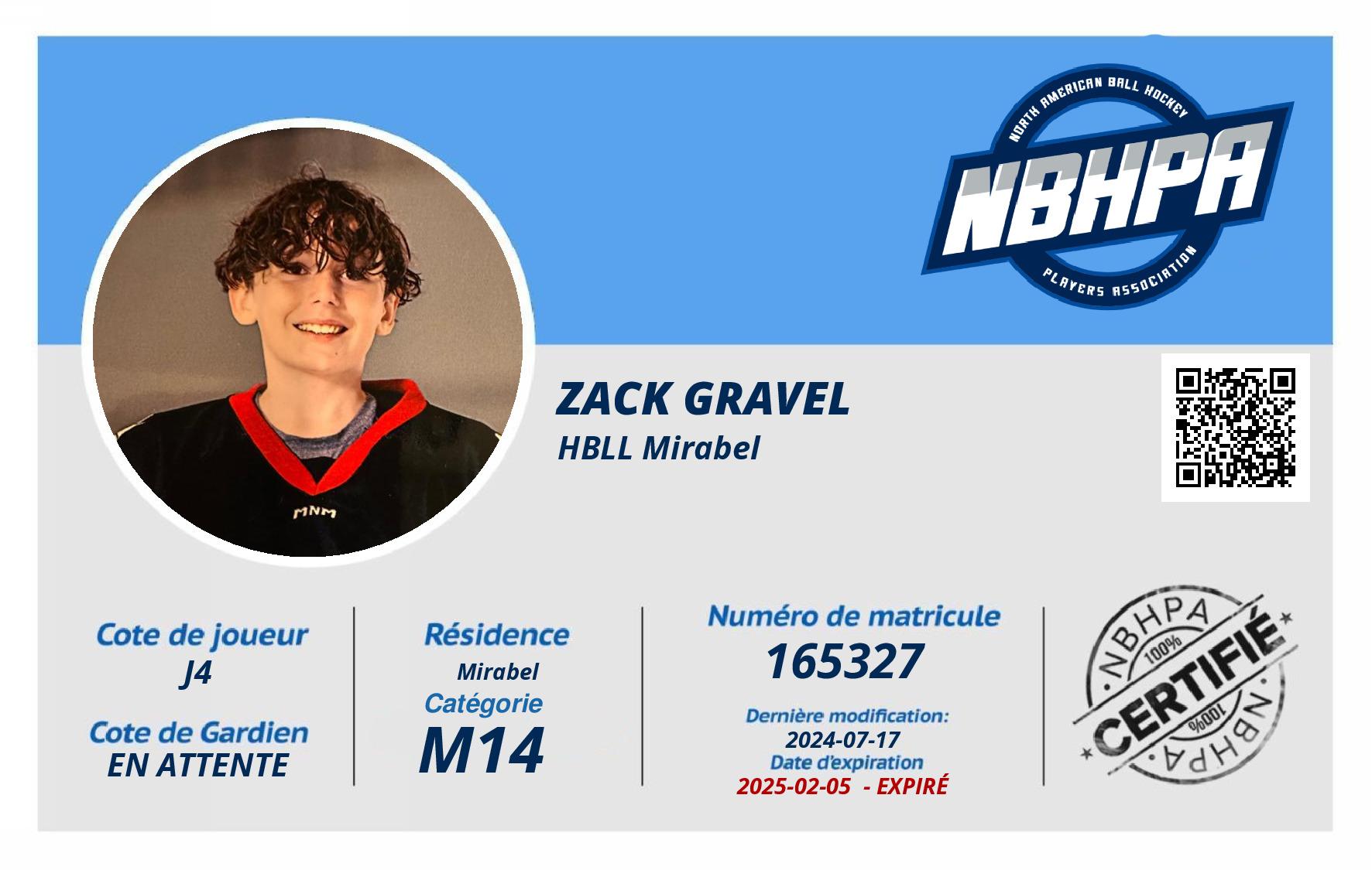 Zack Gravel