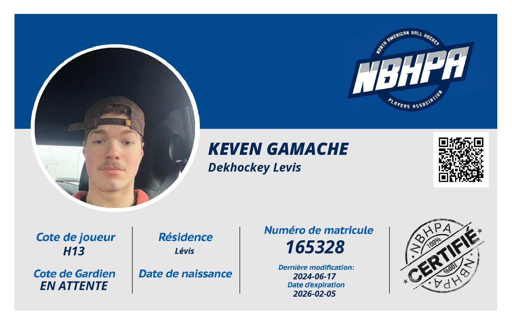 Keven Gamache