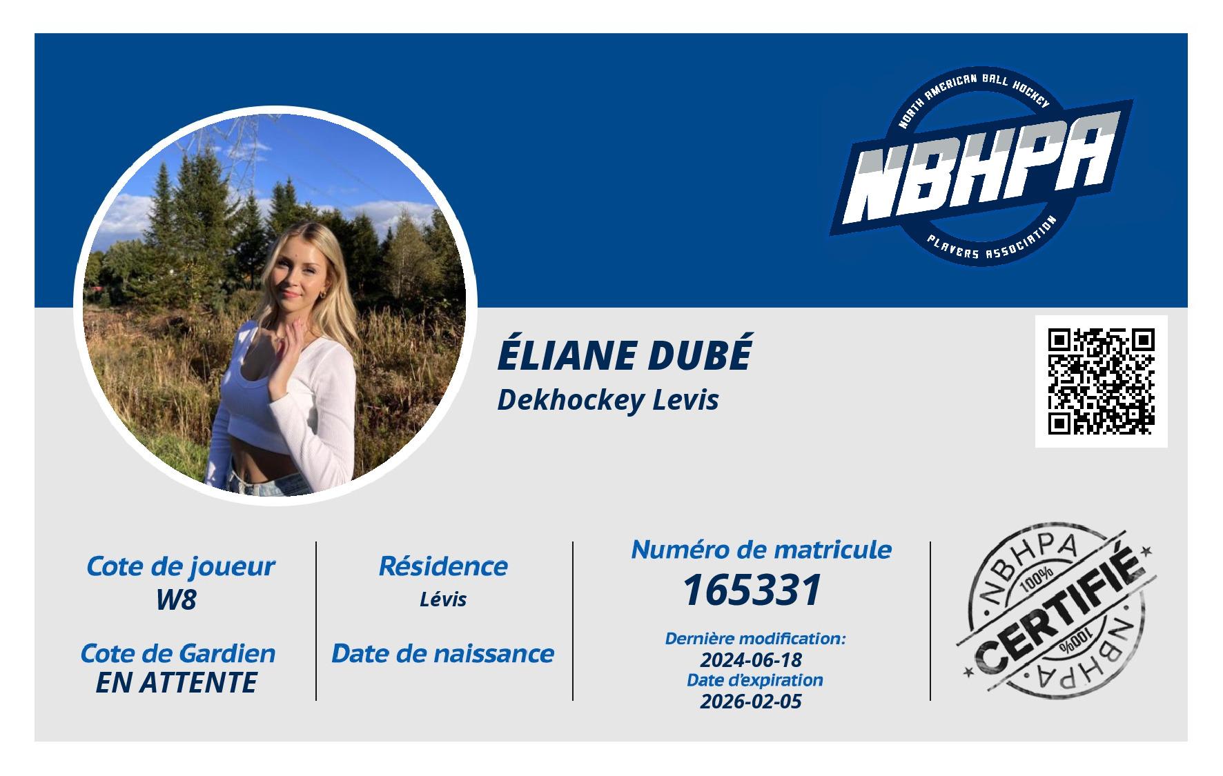 Éliane Dubé