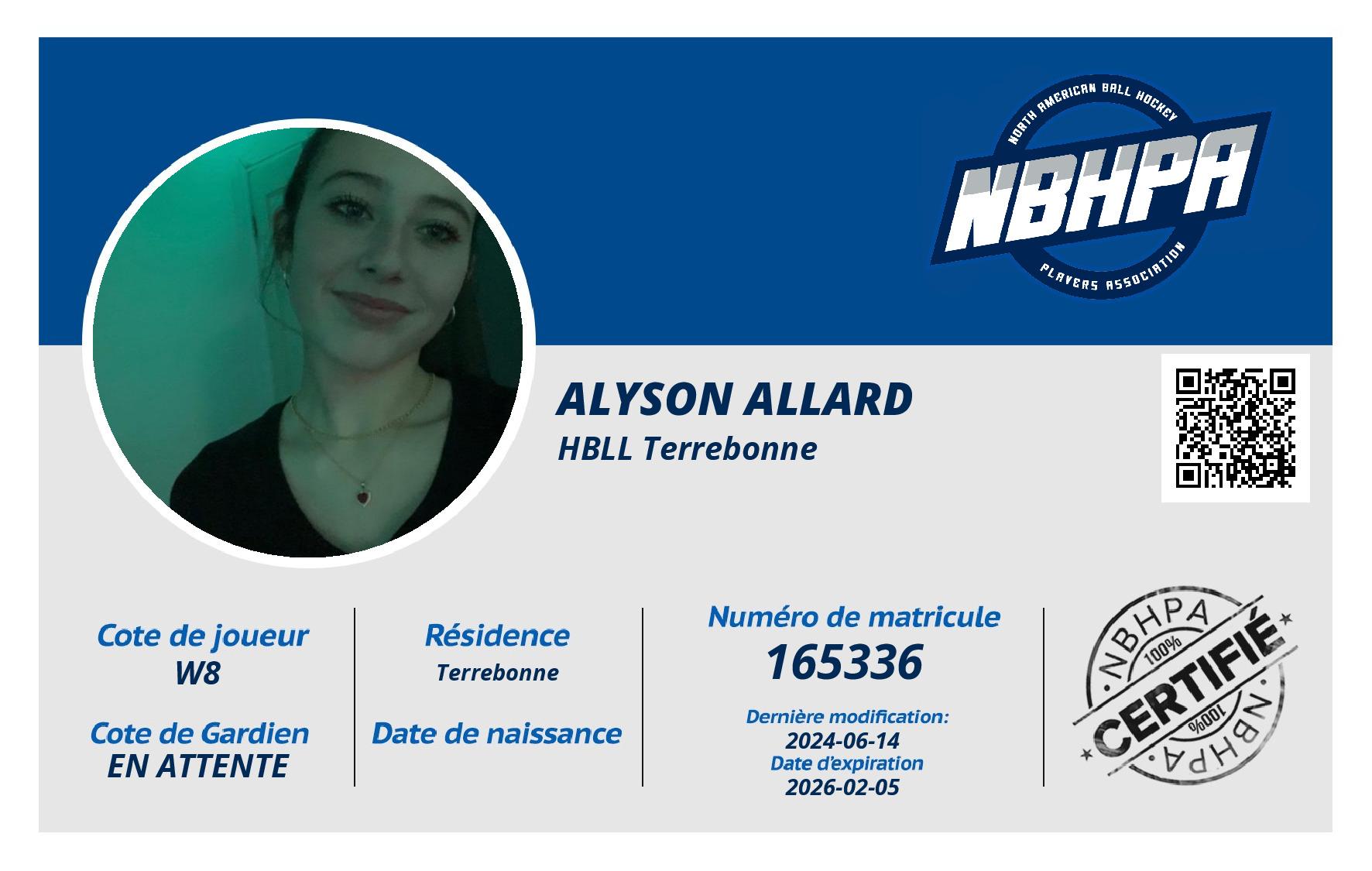 Alyson Allard