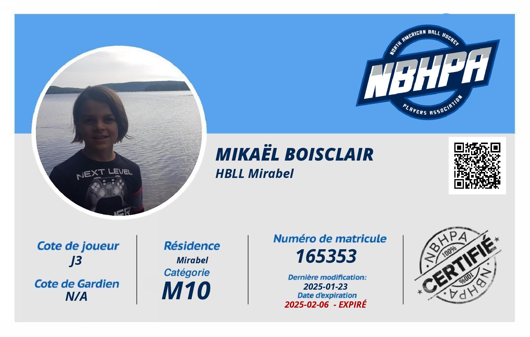 Mikaël Boisclair