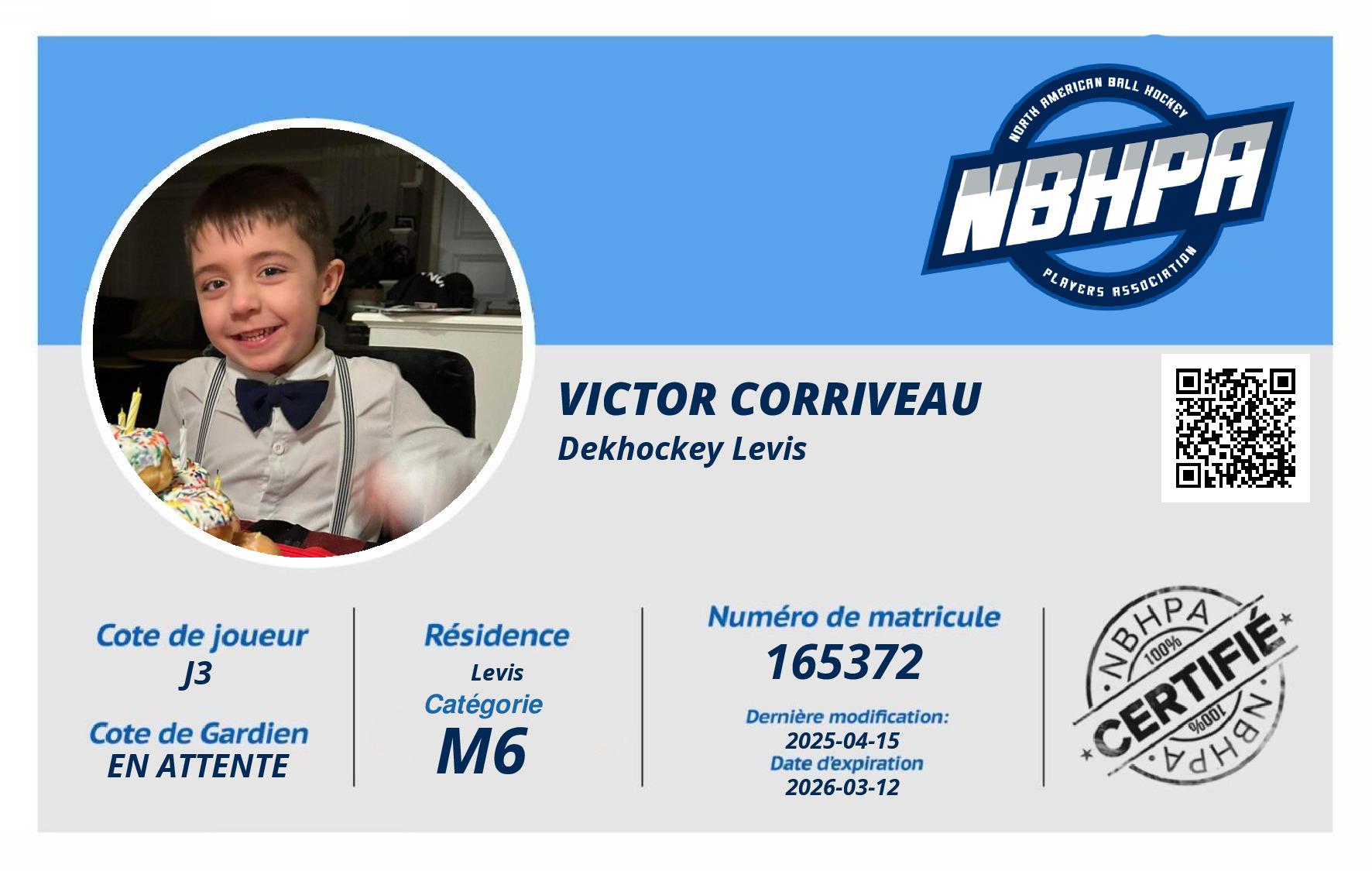 Victor Corriveau