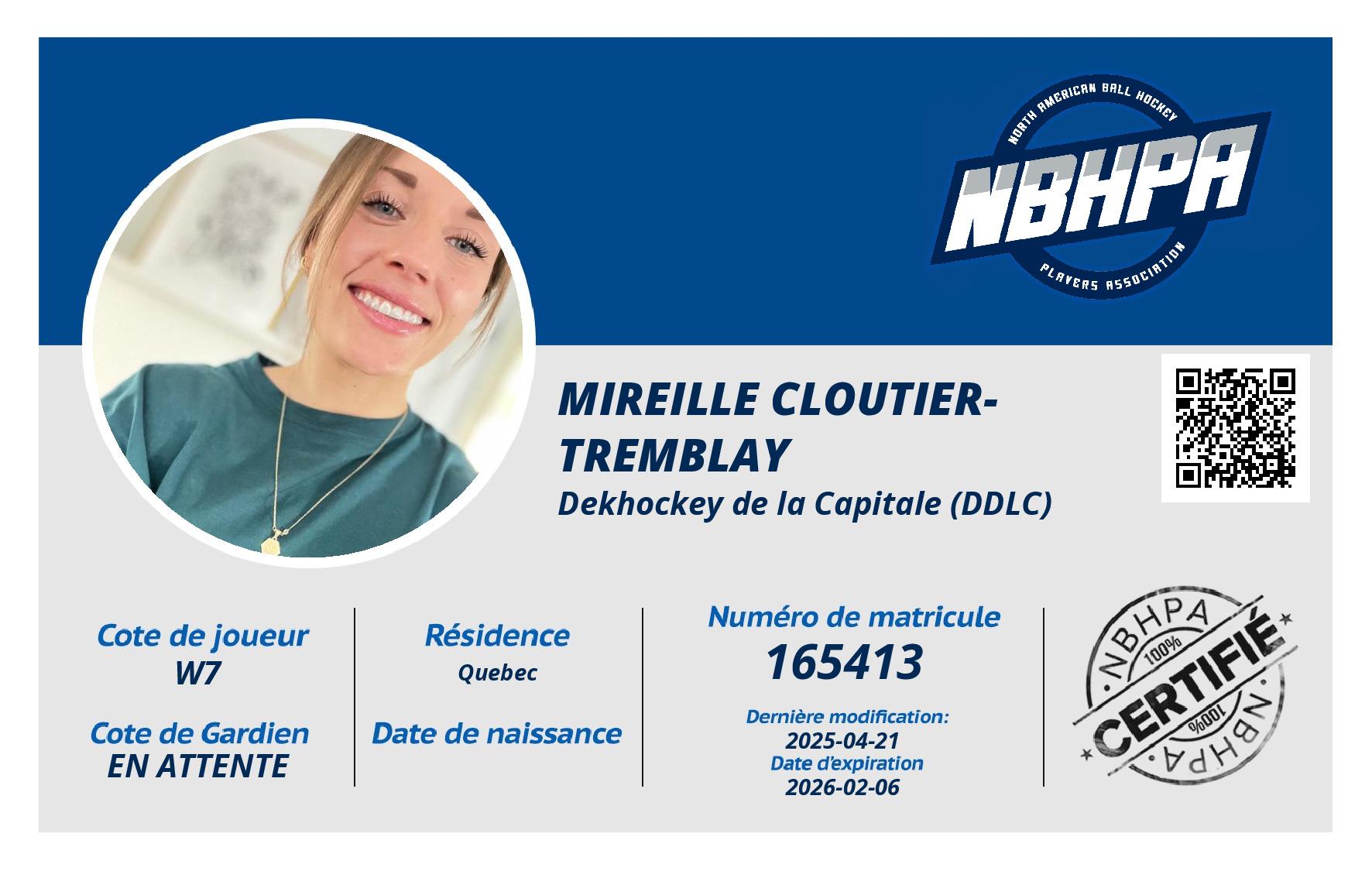 Mireille Cloutier-Tremblay