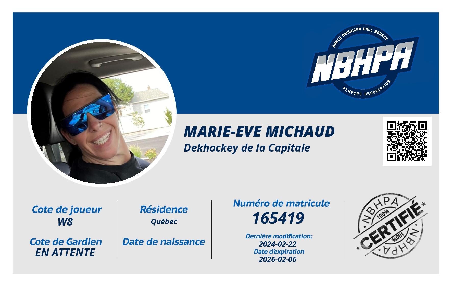 Marie-Eve Michaud