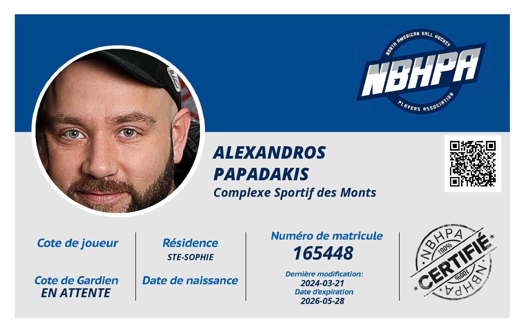 Alexandros  Papadakis 