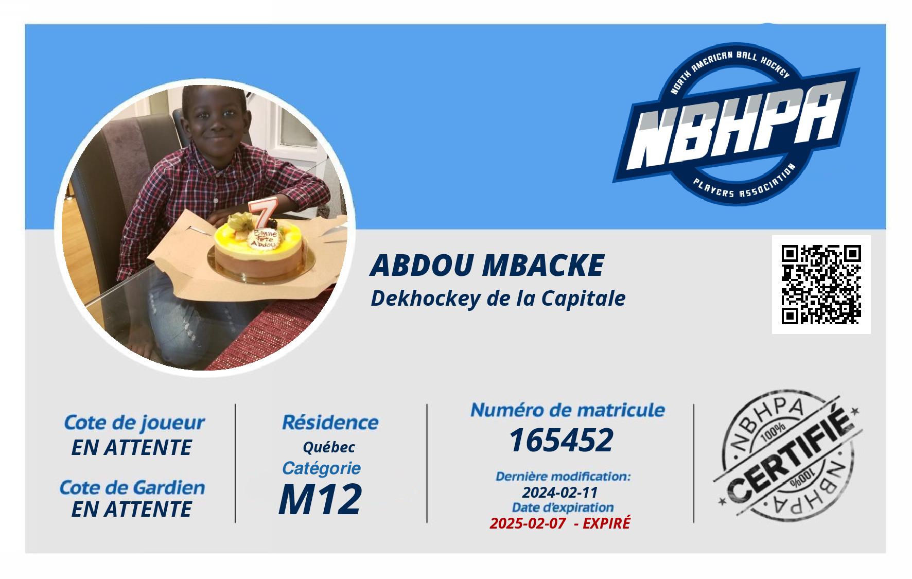 Abdou Mbacke