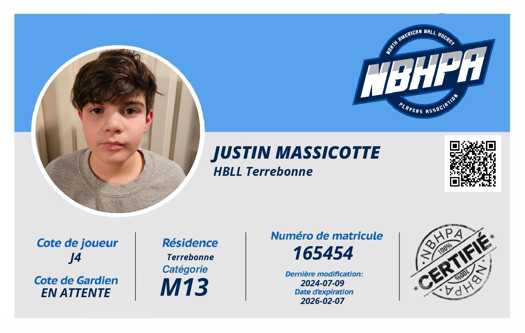 Justin Massicotte