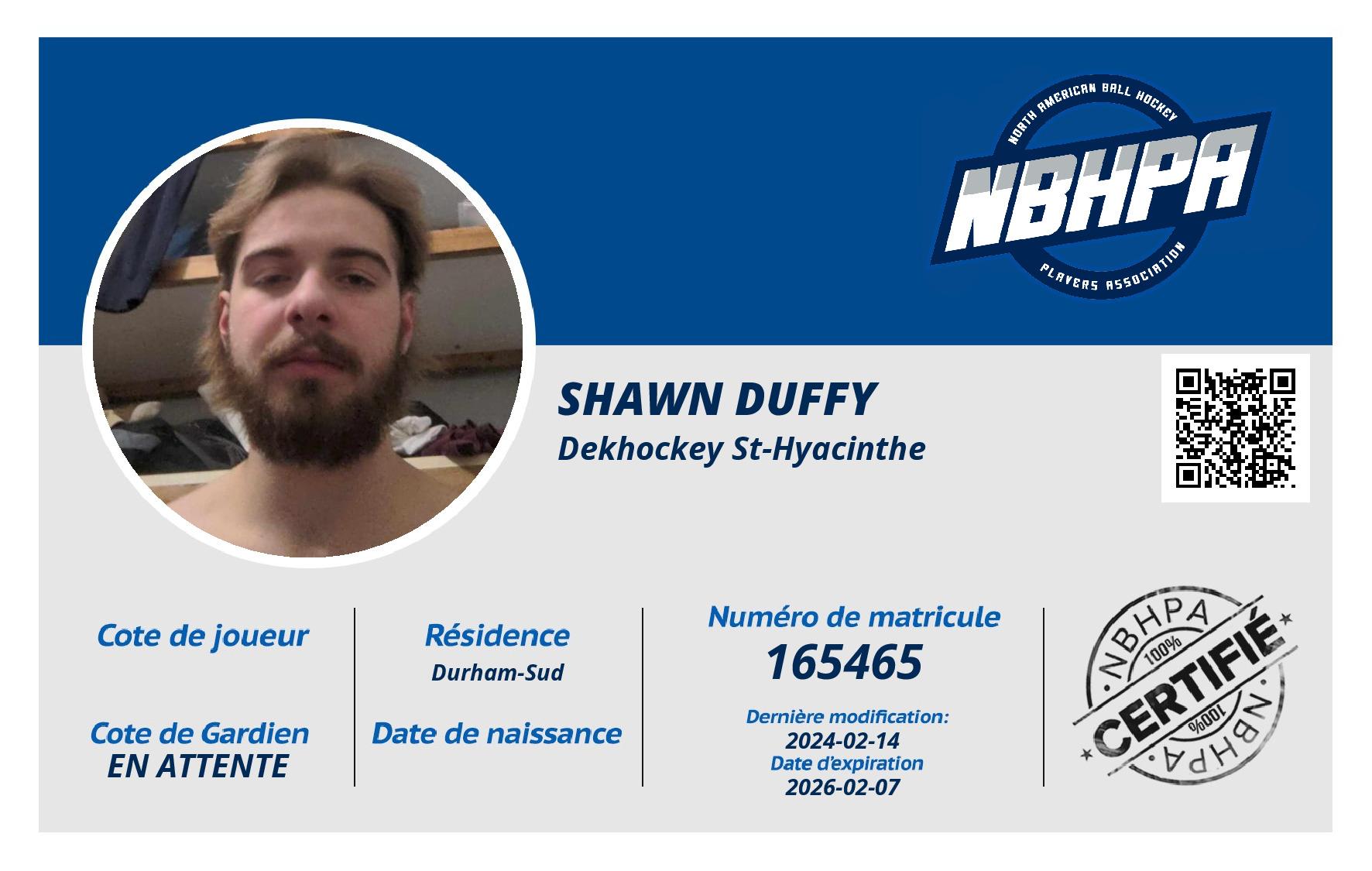 Shawn Duffy