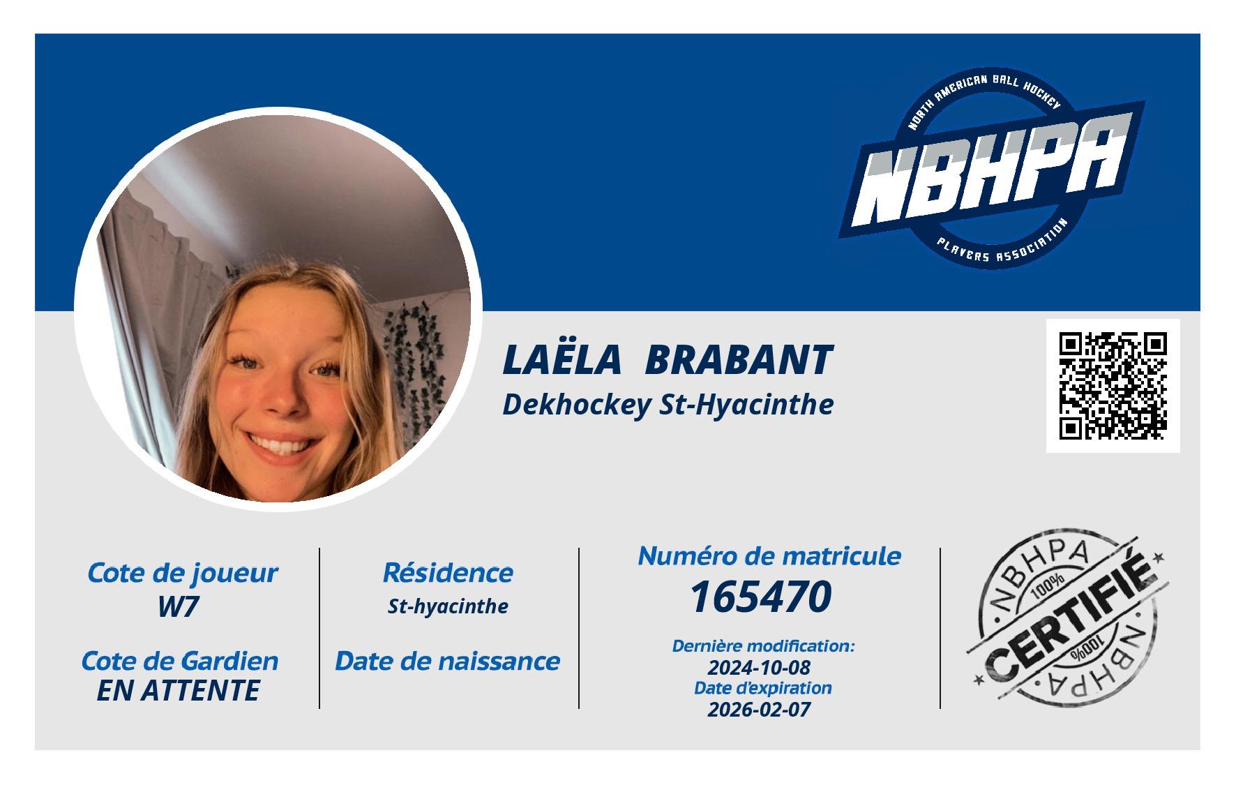Laëla  Brabant