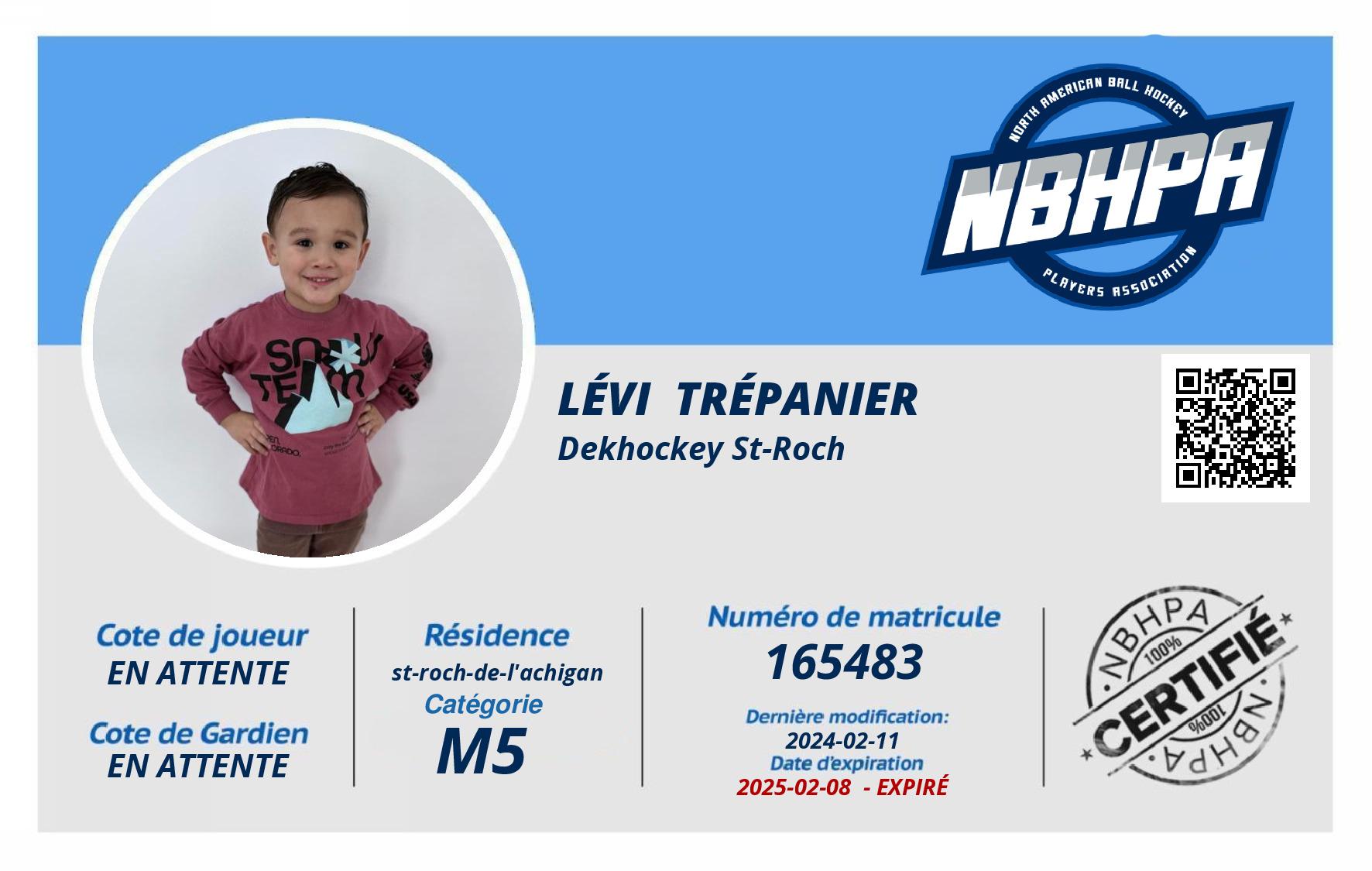 Lévi  Trépanier 