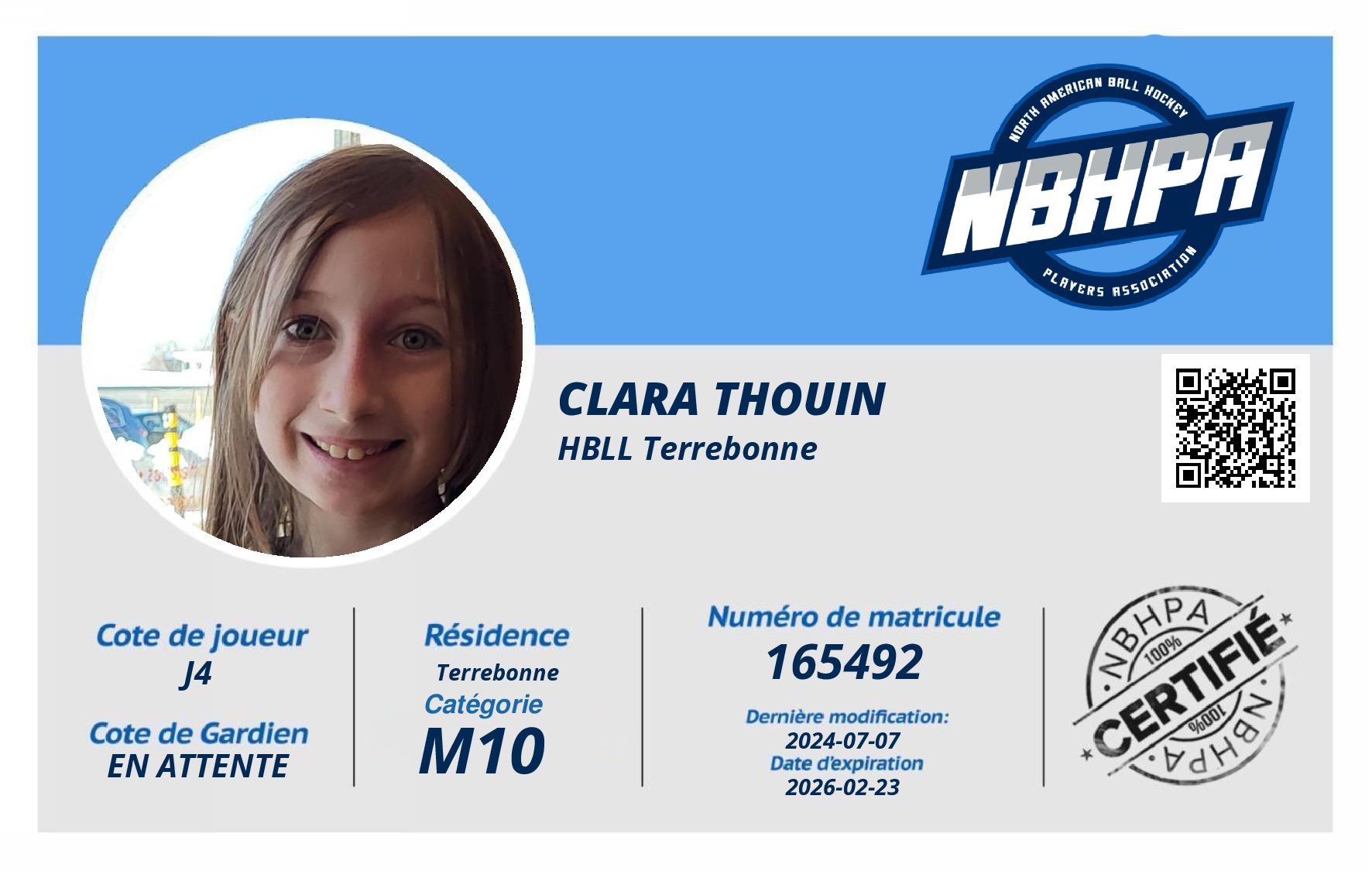 Clara Thouin
