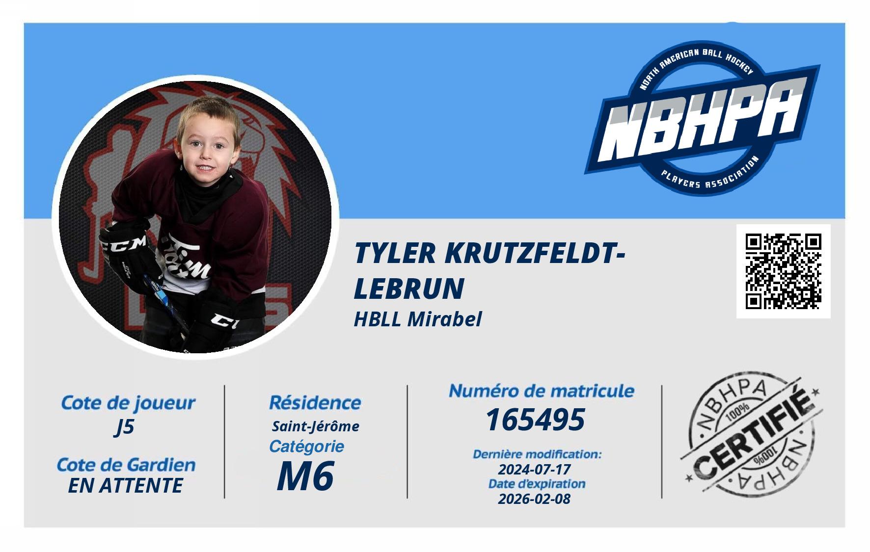 Tyler Krutzfeldt-Lebrun