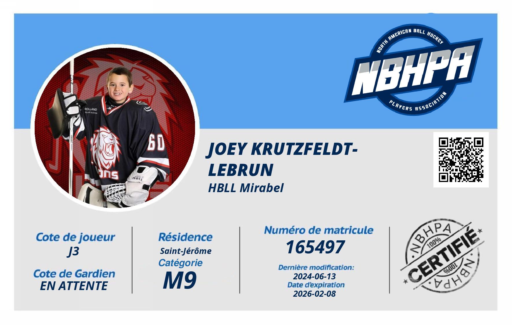 Joey Krutzfeldt-Lebrun
