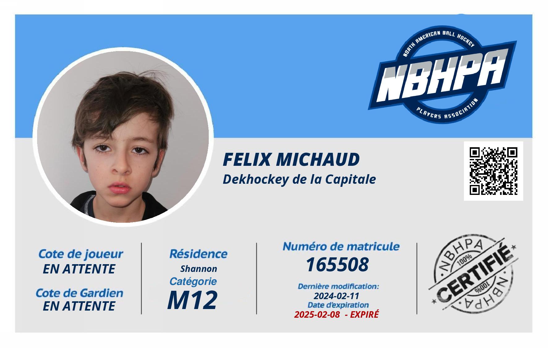 Felix Michaud 