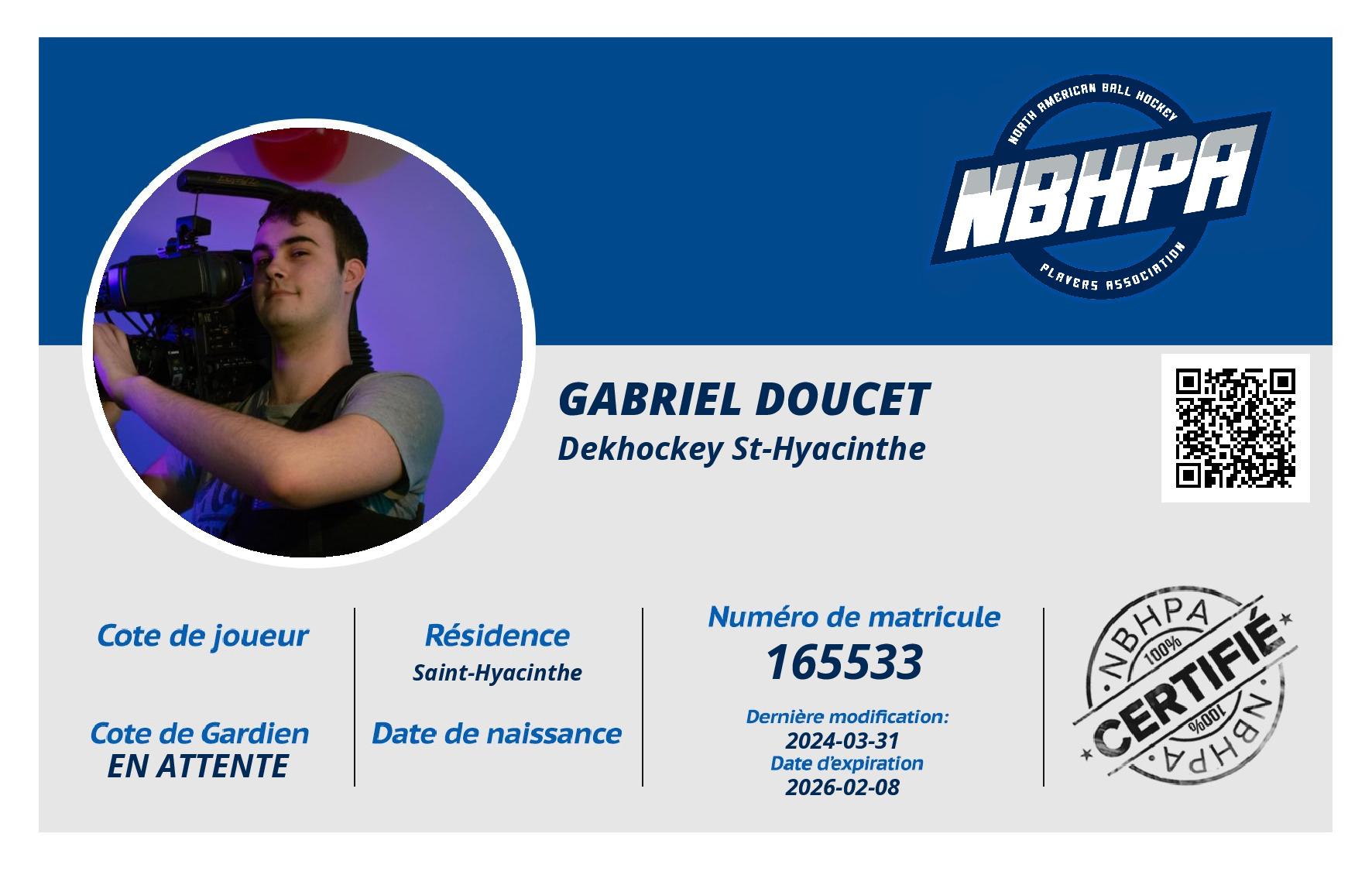 Gabriel Doucet