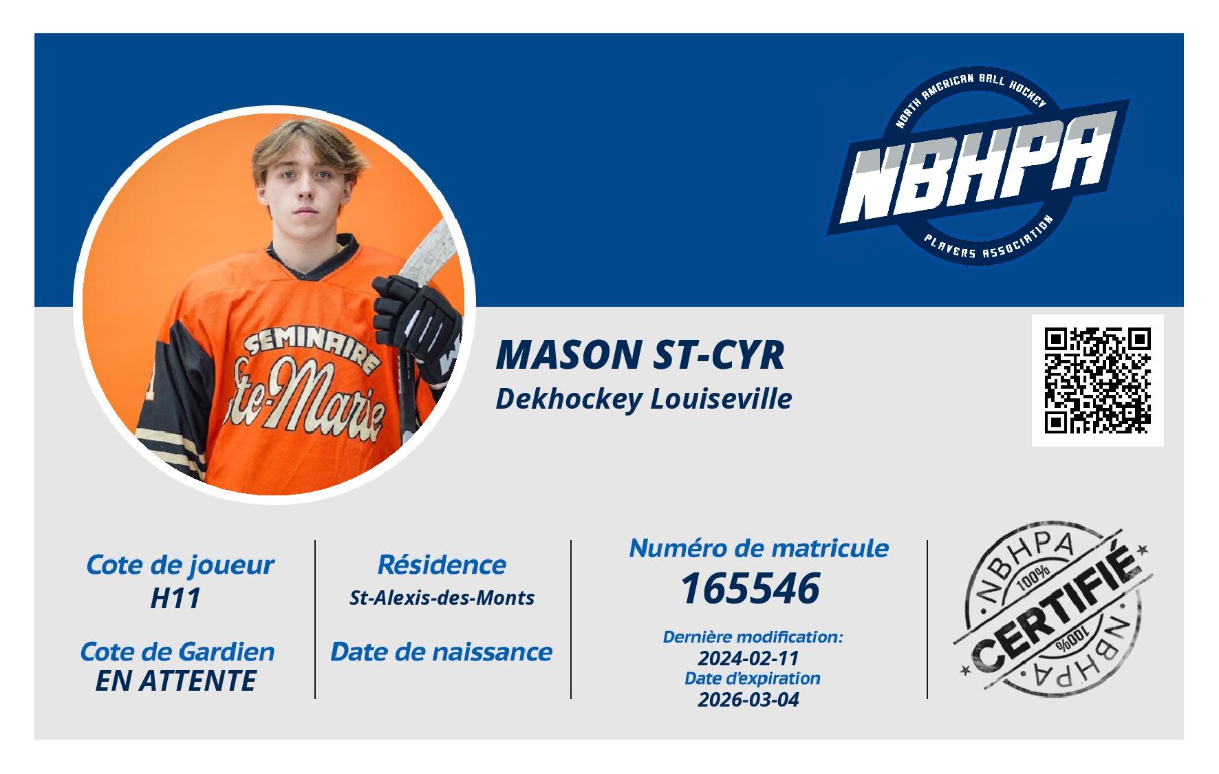 Mason St-Cyr