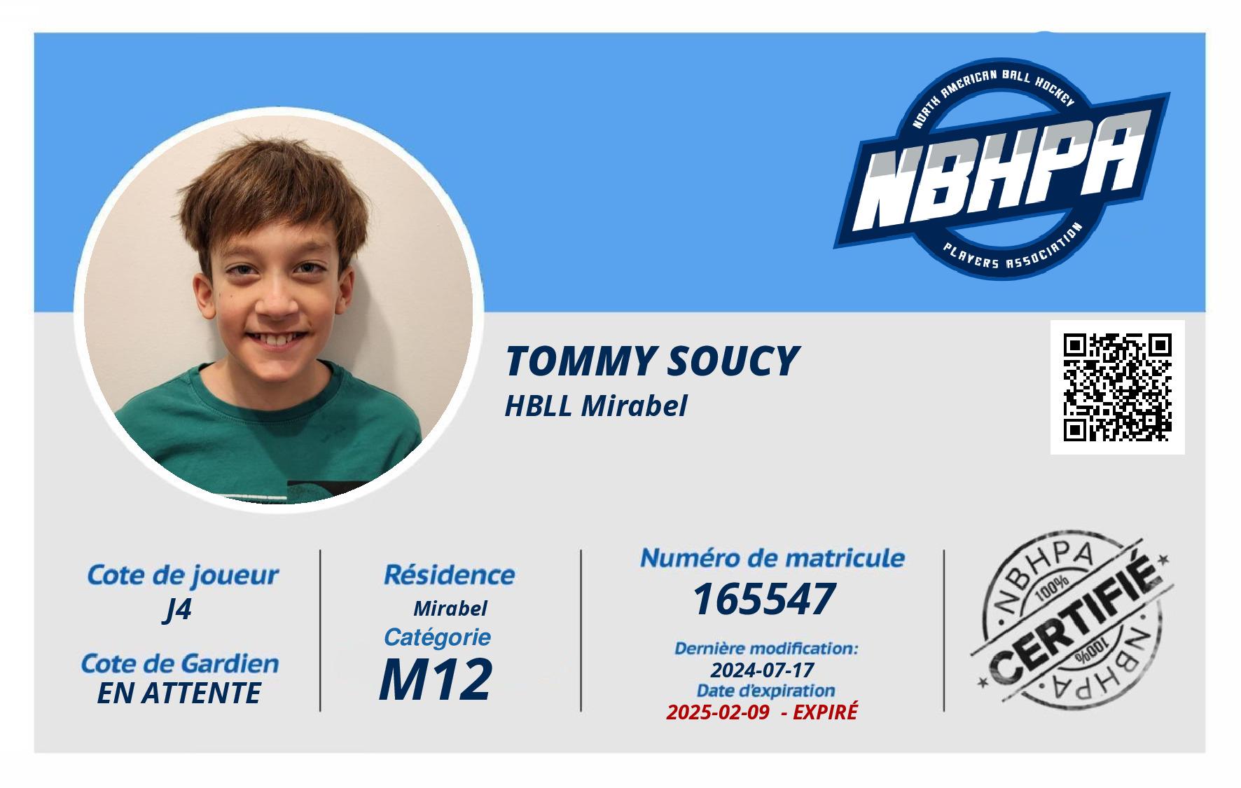 Tommy Soucy