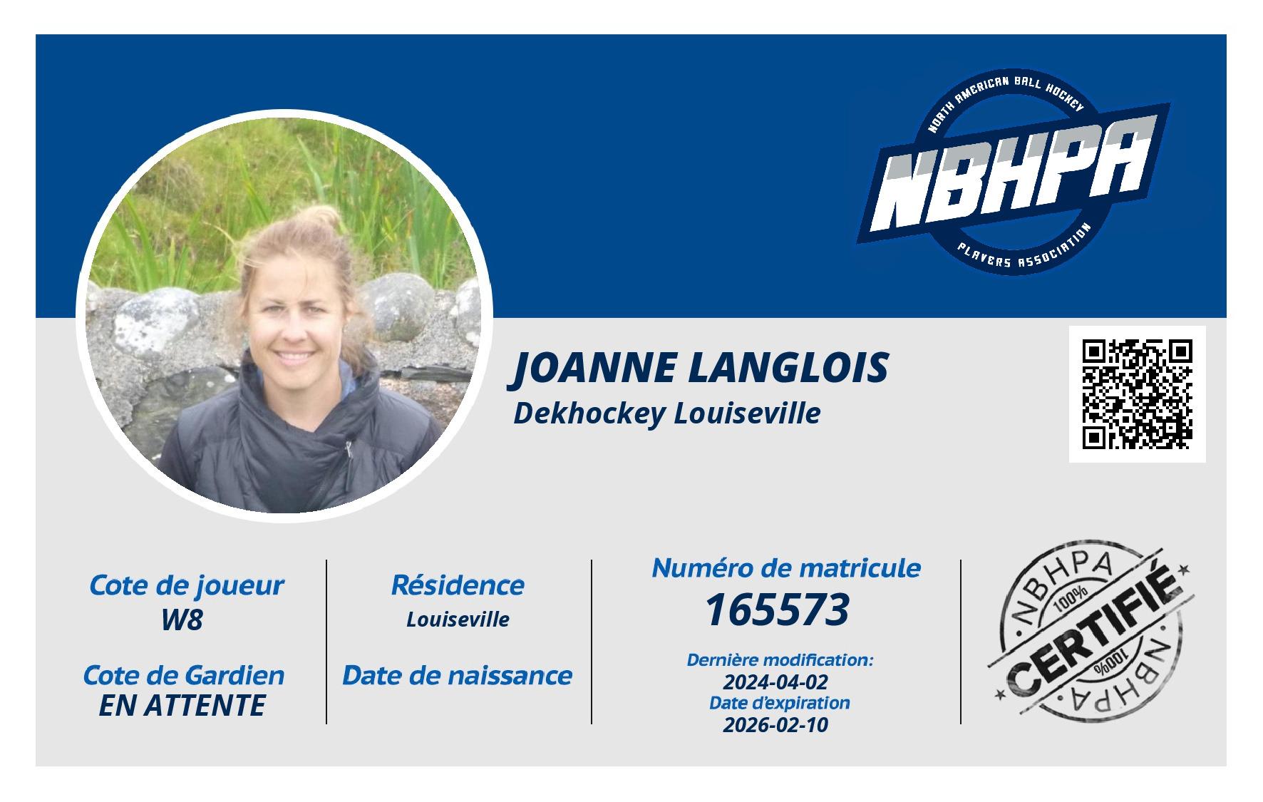 Joanne Langlois