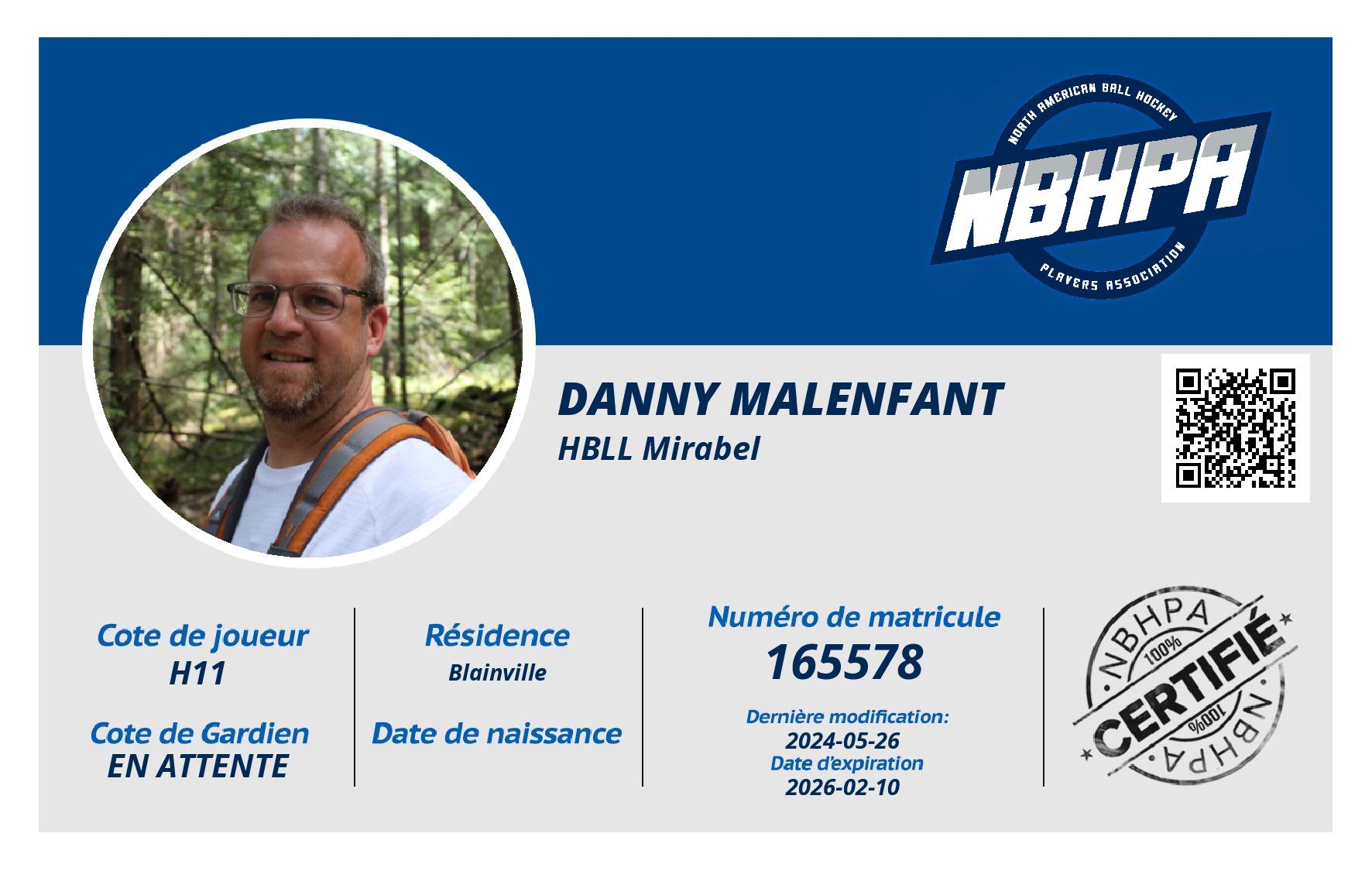 Danny Malenfant