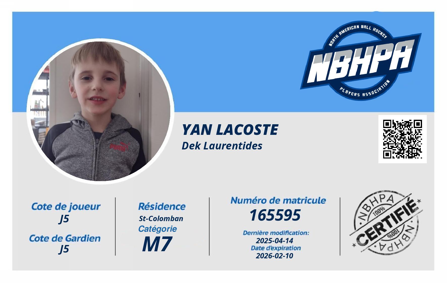 Yan Lacoste 