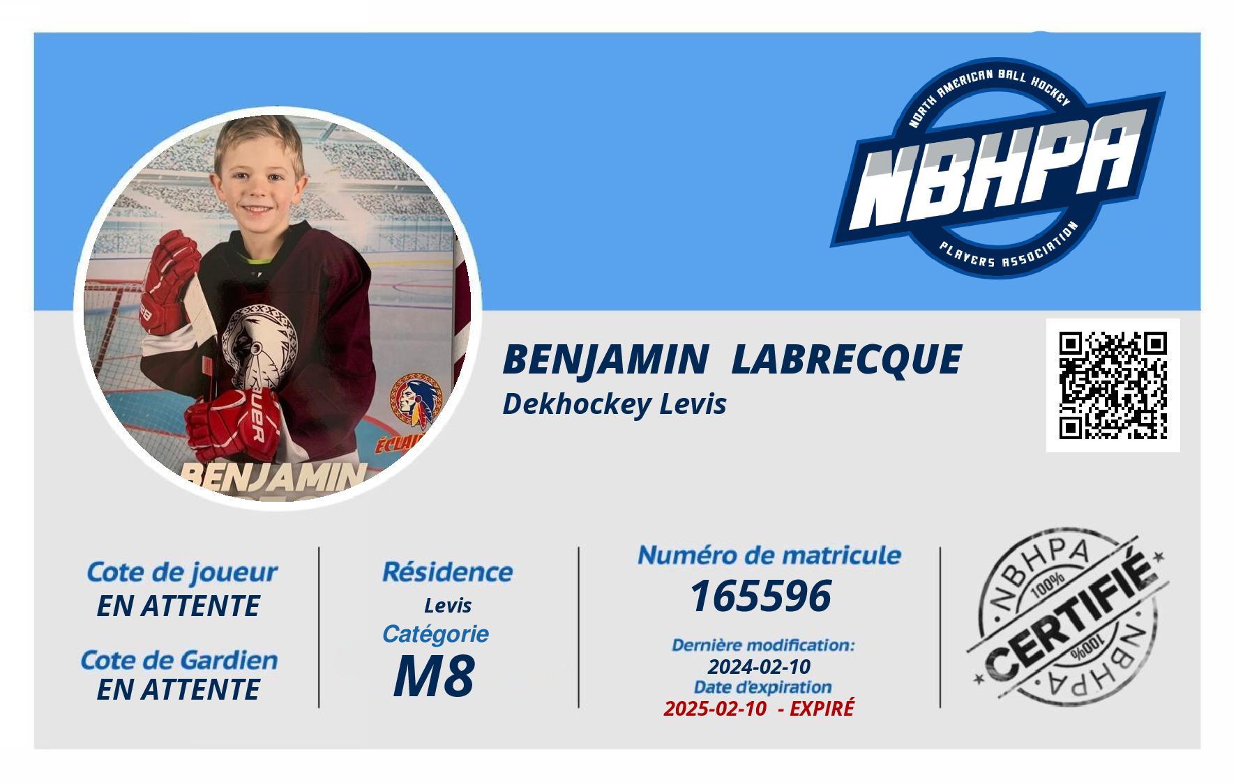 Benjamin  Labrecque