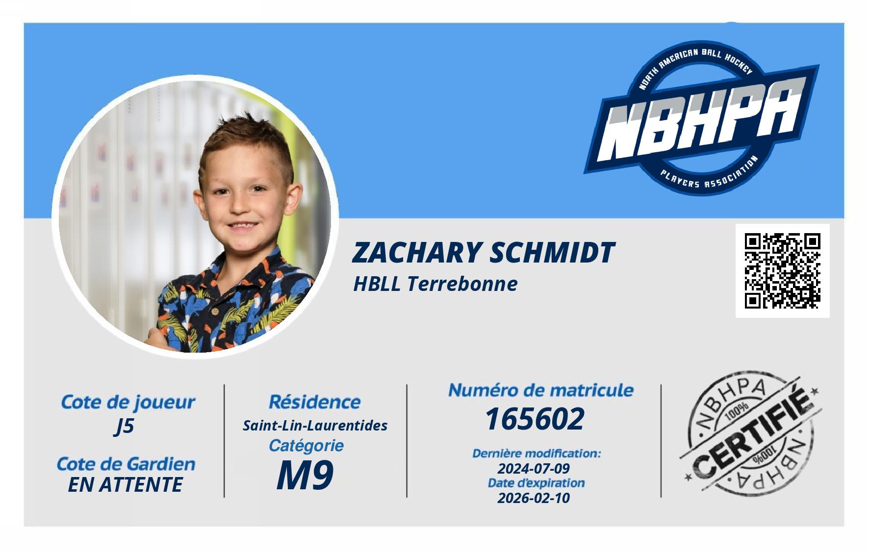 Zachary Schmidt