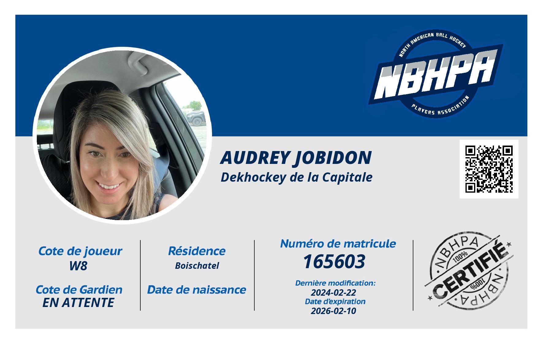 Audrey Jobidon