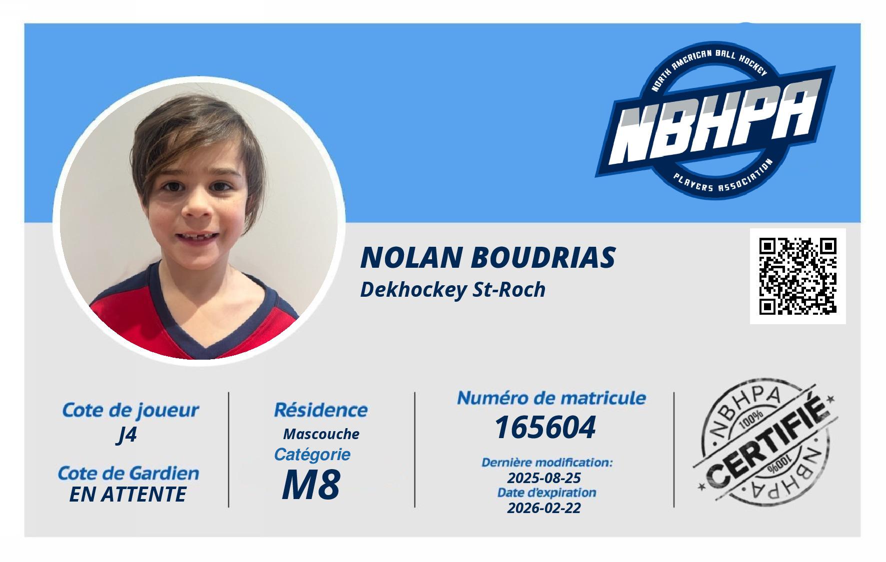 Nolan Boudrias