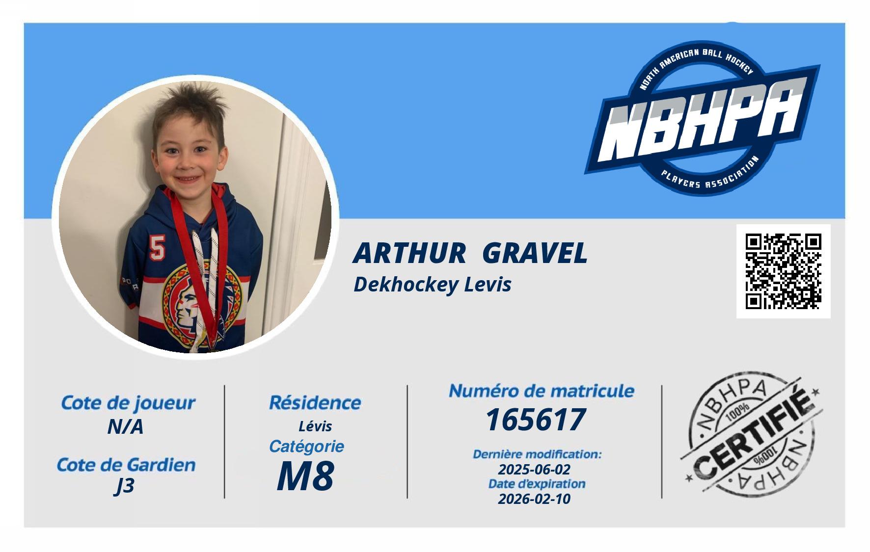Arthur  Gravel