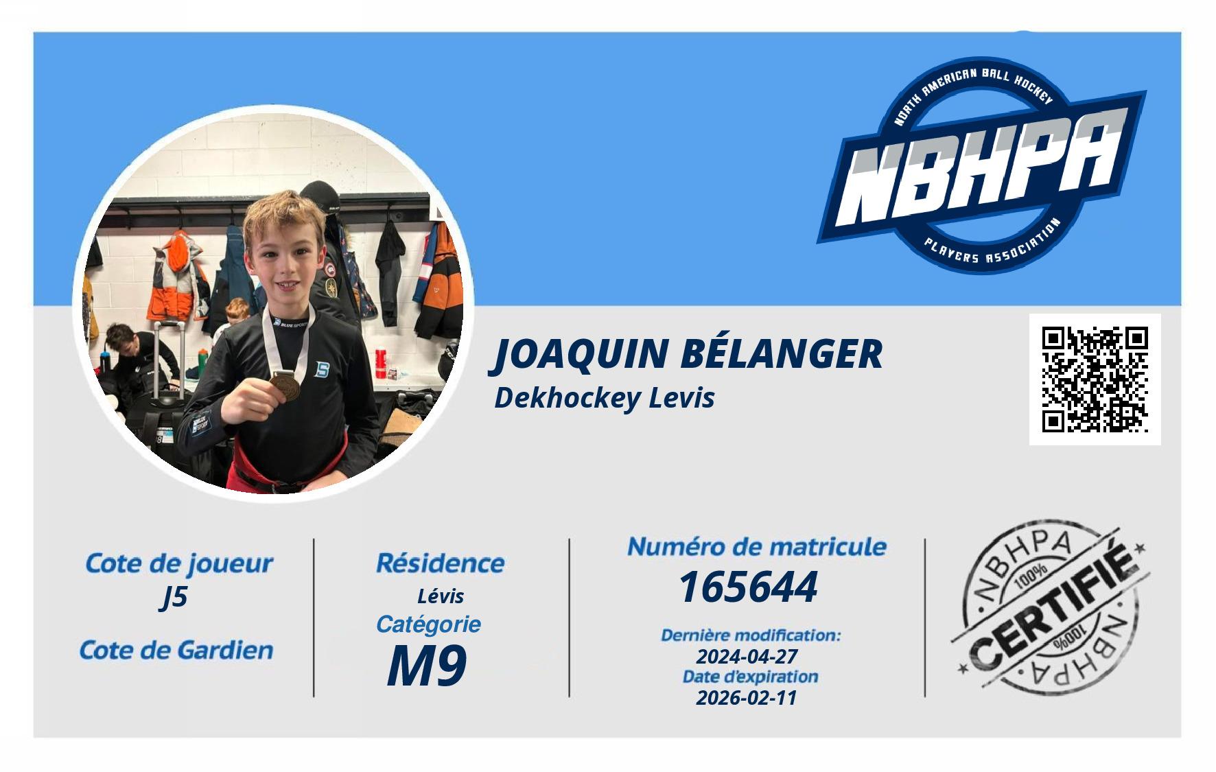 Joaquin Bélanger