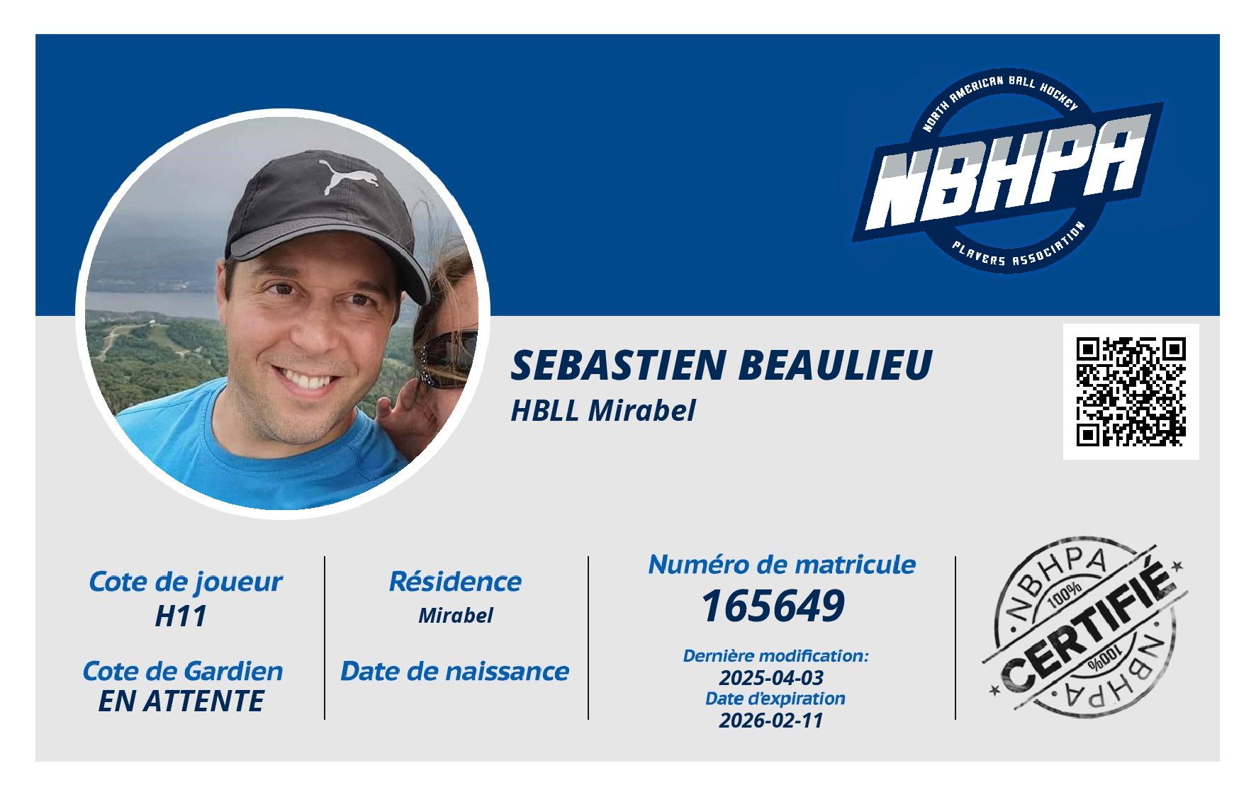 Sebastien Beaulieu