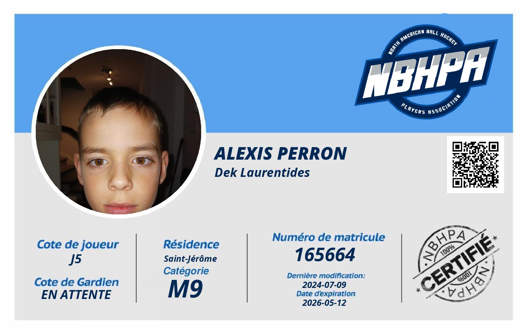 Alexis Perron