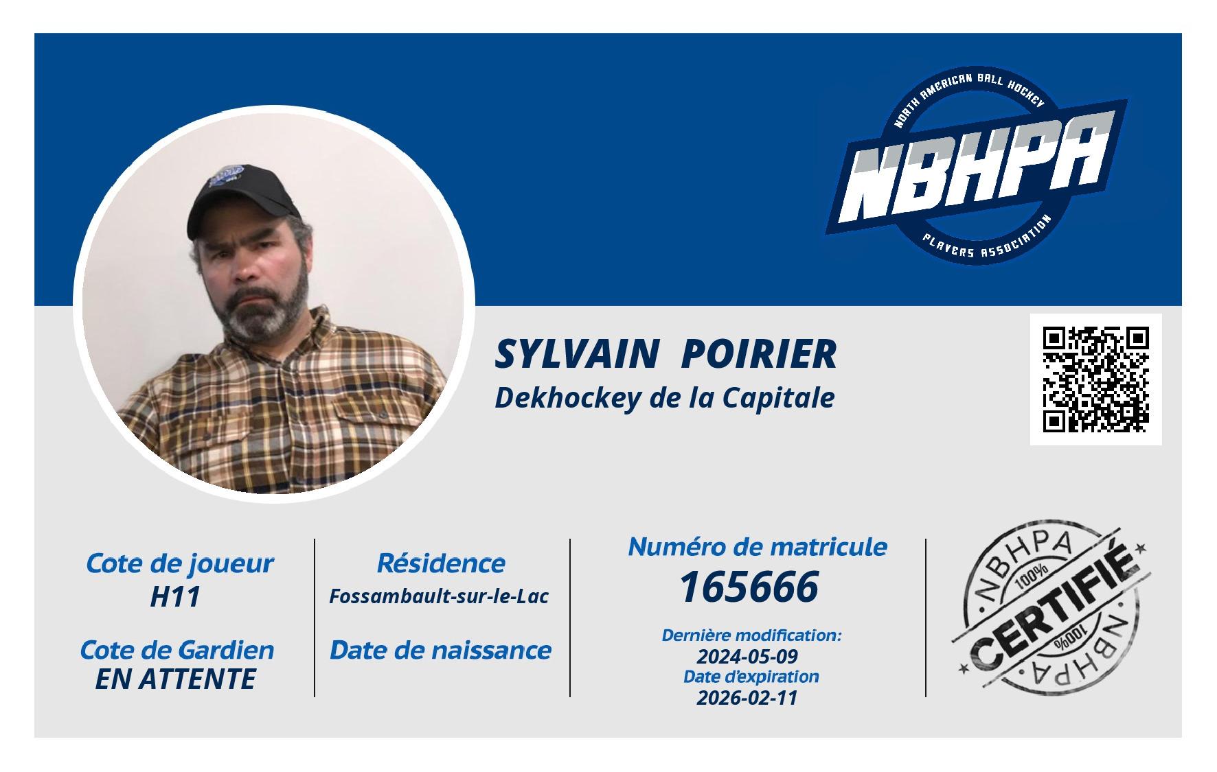 Sylvain  Poirier