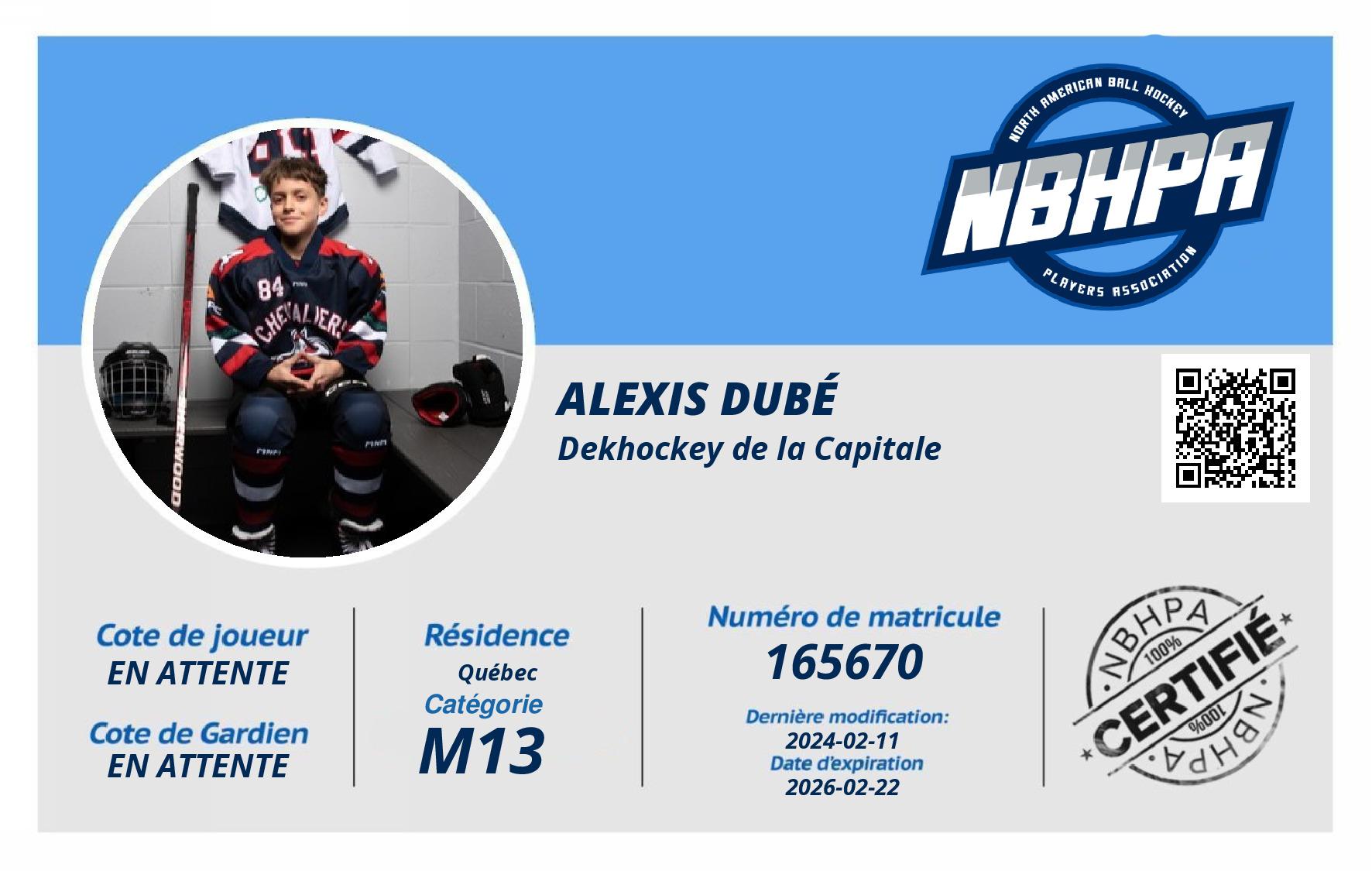 Alexis Dubé