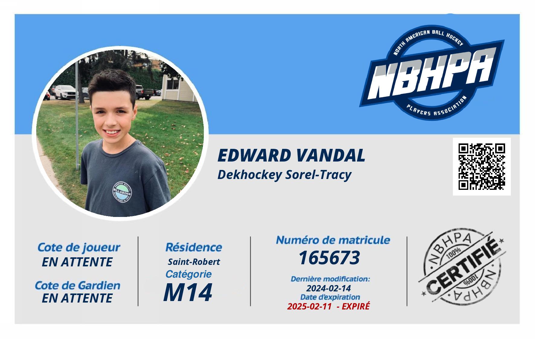 Edward Vandal