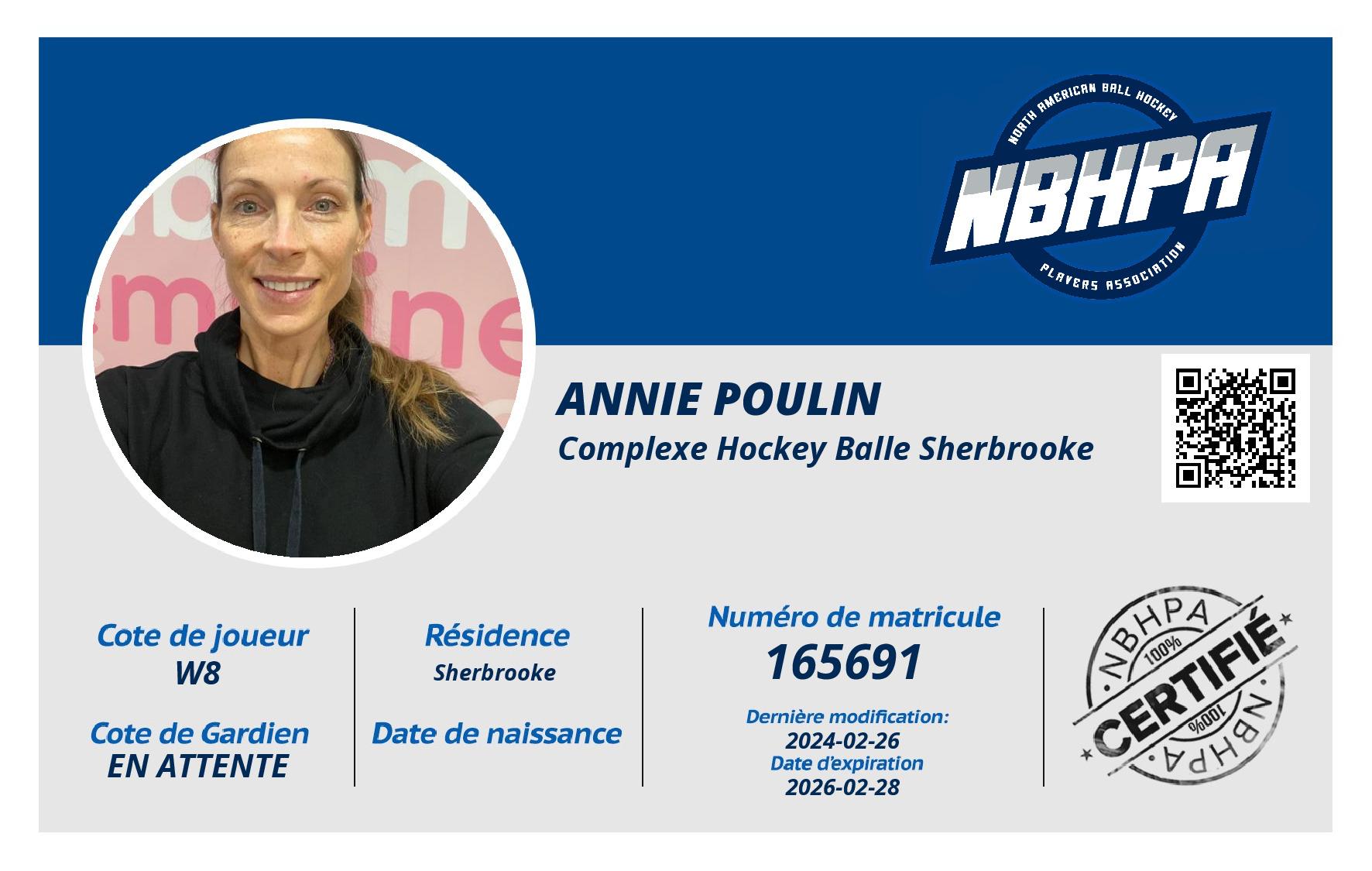 Annie Poulin