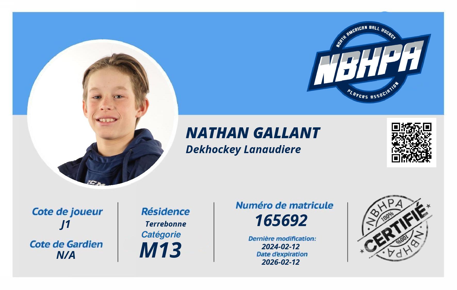 Nathan Gallant