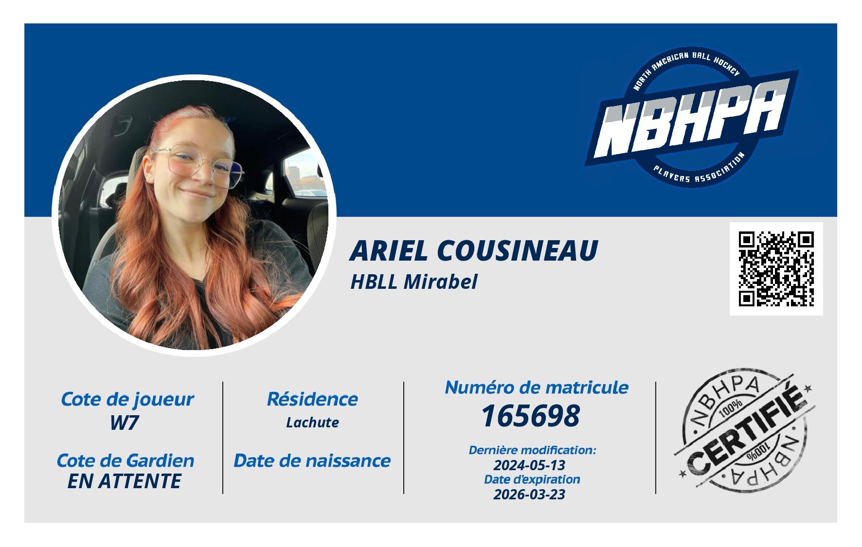 Ariel Cousineau
