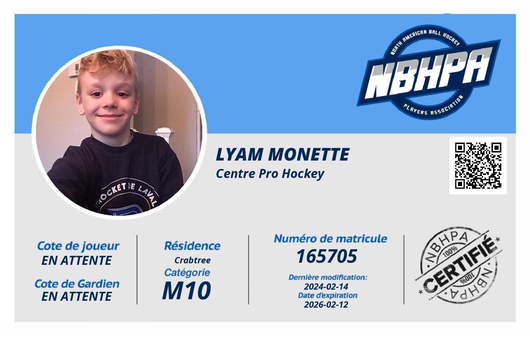 Lyam Monette